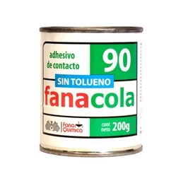 Adhesivo Contacto x90 Sin Tolueno Fanacola 200gr