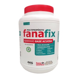 Adhesivo Multiprop Acuoso Fanafix 4kg