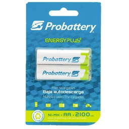 Pilas Recargables Aa 2 Probattery