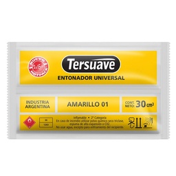 Entonador Universal Tersuave Amarillo 30cm3