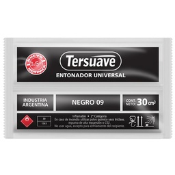 Entonador Universal Tersuave Negro 30 cm3