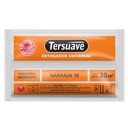 Entonador Universal Tersuave Naranja 30 cm3