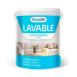 Latex Interior Lavable Blanco Mate 4lt