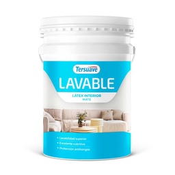 Latex Interior Lavable Blanco Mate 20lt