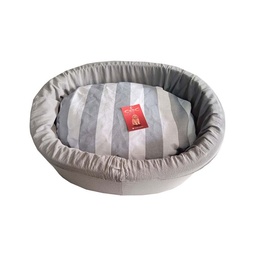 Moises para Mascotas Cec Oval Grande Gris Combinado