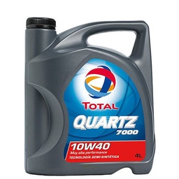 Lubricante Quartz Total 7000 10W40 4 Litros