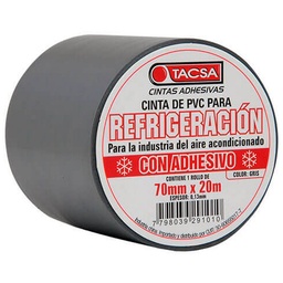 Cinta Refrigerante Tacsa con Adhesivo Gris 70Mmx20m