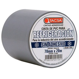 Cinta Refrigerante Tacsa Sin Adhesivo Gris 70Mmx20m