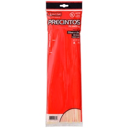 Precinto Nylon Blanco 350x4.6 mm 55X40x19 cm x 10 un Tacsa
