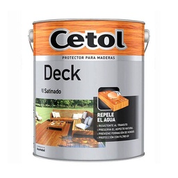 Deck Satinado Cetol Natural 4lts