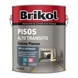 Pisos Alto Tránsito Brikol Gris 1lt.