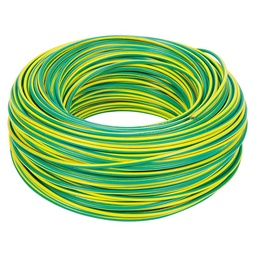 Cable Unipolar Verde Amarrilo Plastix Cf 4 mm²