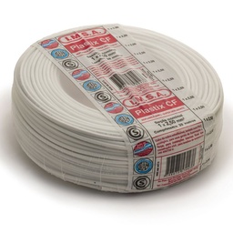 Cable Unipolar Blanco Plastix Cf 2,50 mm²