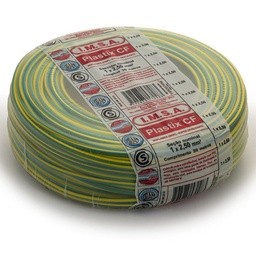 Cable Unipolar Verde Amarillo Plastix Cf 2,50 mm²