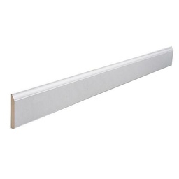 Zócalo (623) Mdf Base Blanco 12X83x3.66 mts