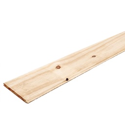 Machimbre Pino Comercial 1/2X4x2.44 (2.48m2) Arauco