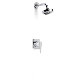 Ducha Monocomando Sin Transferencia Flat Cromo Hidromet