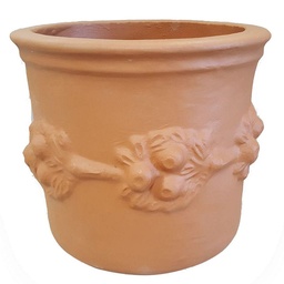 Maceta de Cemento La Cioppa Barril Verona Terracota 40cm