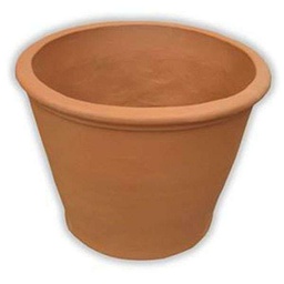 Maceta de Cemento La Cioppa Mendocina N3 Terracota Gris 30cm