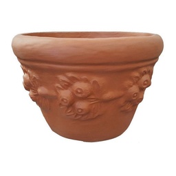 Maceta de Cemento La Cioppa Paila Verona Terracota 27cm