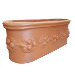 Maceta La Cioppa Jardinera Verona Terracota 32X72x25cm