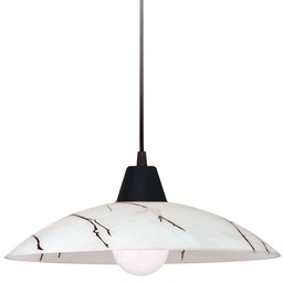 Colgante de Vidrio Cannes 1 Luz E27 35 cm Decoracion Ferrolux