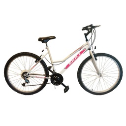 Bicicleta R26 Mountain 18 Vel m Blanca Skil