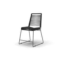 Silla Amsterdam Rodaber 61X53x90 Negro