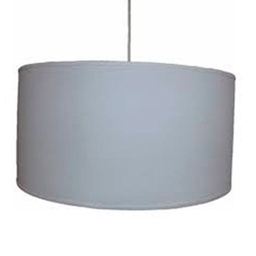 Lámpara Colgante Pvc B/c E27 Circular 35x35 Gris