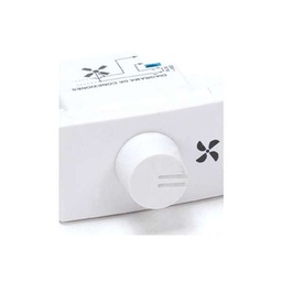 Módulo Dimmer Ventilador Blanco