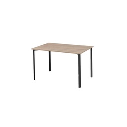 Mesa Comedor Dielfe Milano 120X82x74 cm Negro