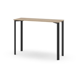 Barra Desayuno Milano Dielfe 120X44x89 cm Negro/roble