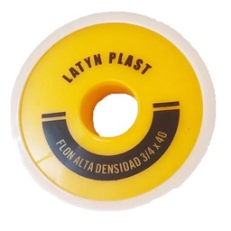 Teflon Latyn Plast Alta Densidad 3/4x40 cm