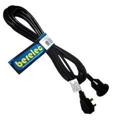 Prolongador x 10 m Negro Berelec