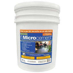 Microcemento Premium para Revestir y Decorar Pisos y Muros 22Kgs