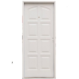 Puerta 80x200 cm. Chapa Inyectada Ciega Derecha