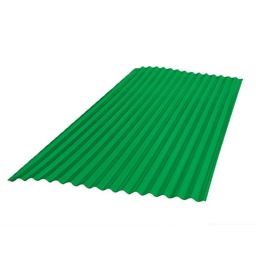 Chapa Acanalada 1.10x3.00 m. Verde