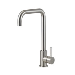 Griferia Cocina Monocomando Swift Acero Púlido Peirano