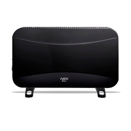 Convector Nex Turbo 3 Niveles 2000W Negro