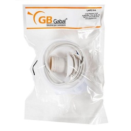 Colgante H/2kg C/1.0m de Cable Blanco