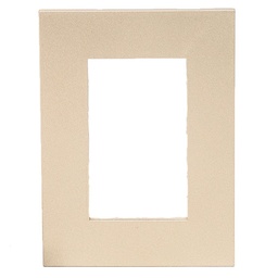 Placa/bastidor Minimal Satin Champagne