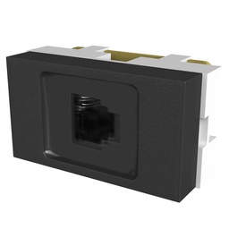 Toma Rj45 Platinum Negro