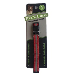 Collar Reflex Pet's Class Tira Gris Small