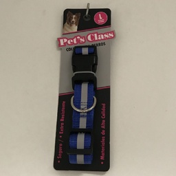 Collar Pet's Class Reflex Tira Gris Large