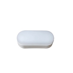 Tortuga Aplique Oval 12W Fria Blanco