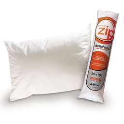 Almohada Zip Comprim Percal Ralla 50x70 cm