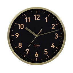 Reloj Gold Rosa/verde/blanco/negro 25cm Suka