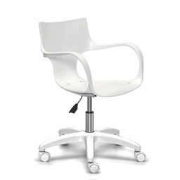 Silla Pc Jim 65X65x91 cm Blanco