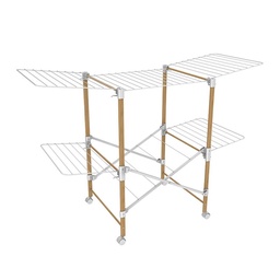 Tendedero de Aluminio y Madera con Alas Dansk