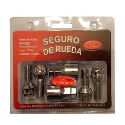 Bulon Seguridad Albocar 4un C/ 2 Adap R5